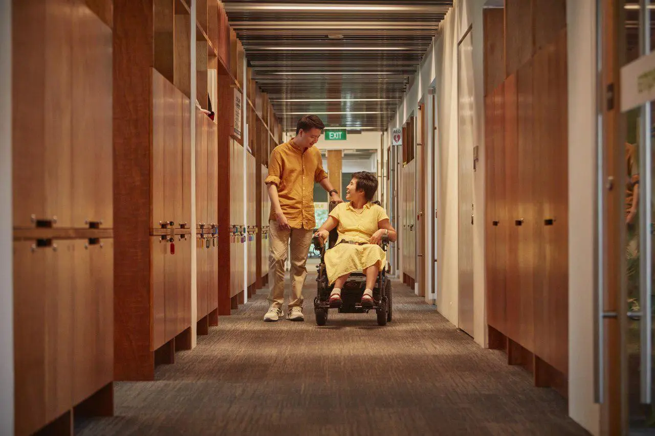 Diverse workplace with individuals supported by disability employment services